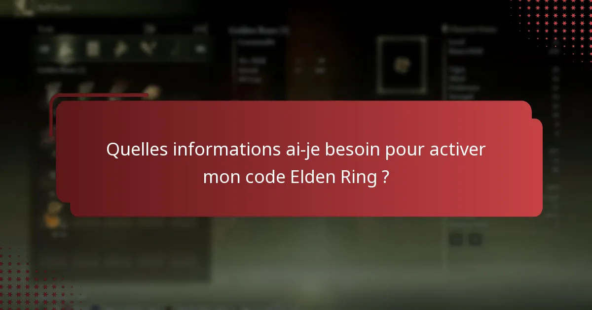 Où puis-je trouver un soutien supplémentaire pour l’activation du code Elden Ring ?