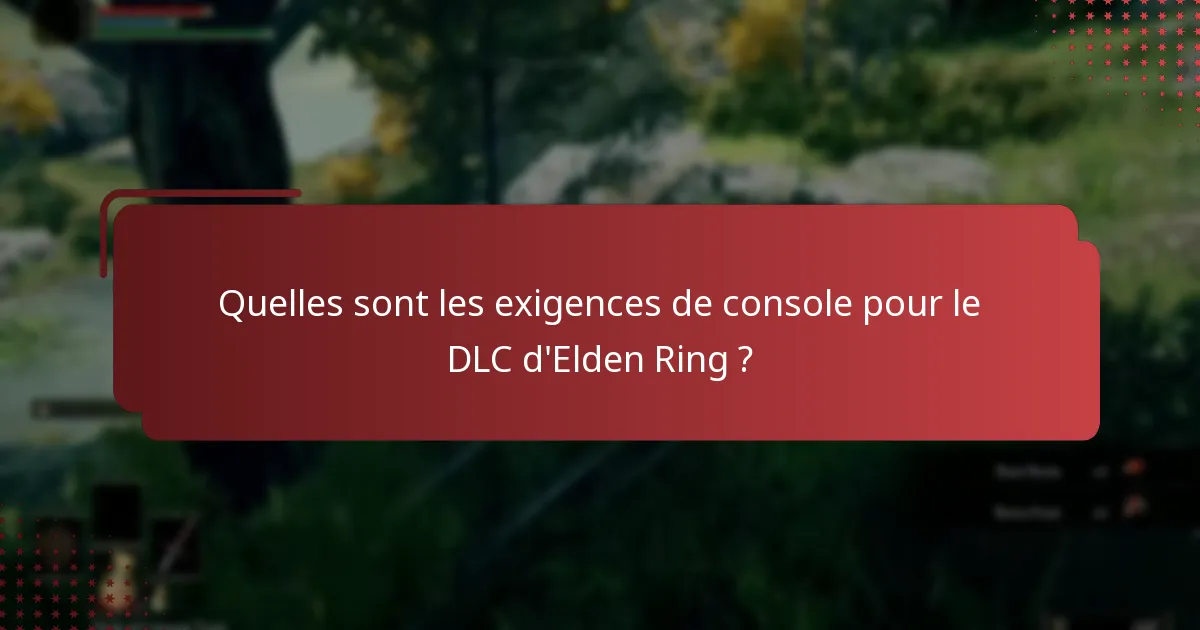 Quelles sont les options d’achat pour le DLC d’Elden Ring ?